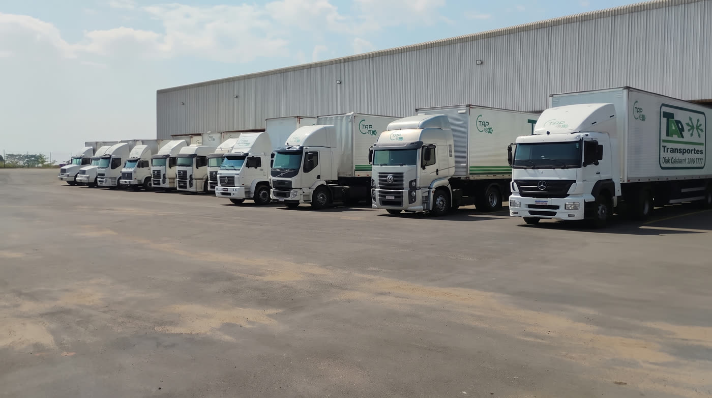 Carretas TAP Express nas docas